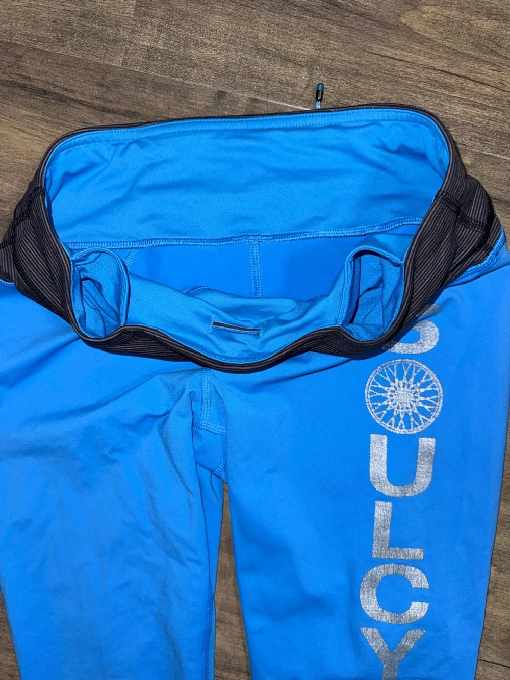 Lululemon x SoulCycle Cobalt Wunder Under Crop 6